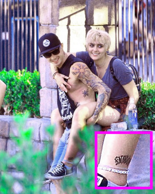 Paris Jackson’s Latest Tattoo is of Boyfriend Michael Snoddy’s Name