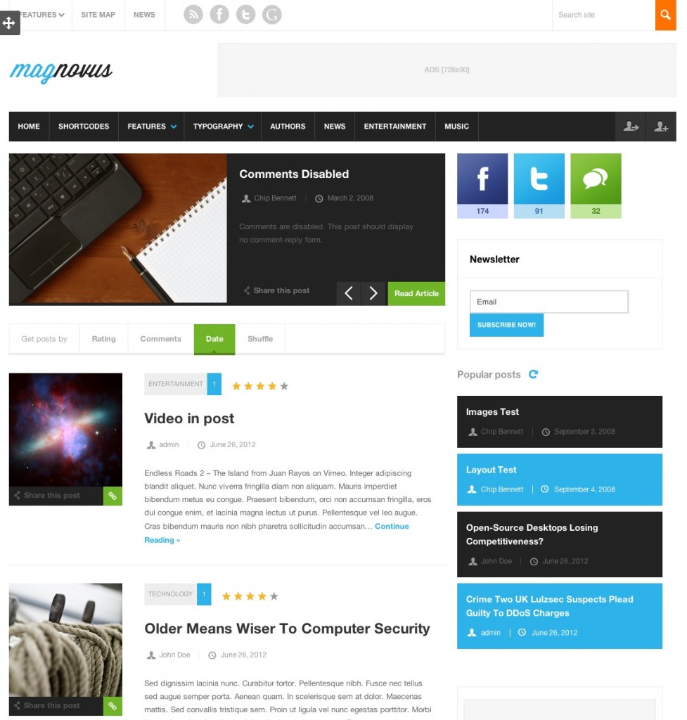 magnovus theme wordpress