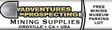 Adventures In Prospecting Mining Supplies