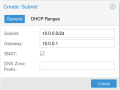 Subnet Configuration