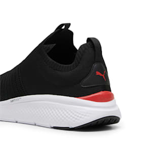 ユニセックス ソフトライド プロ エコー スリッポン ランニングシューズ, PUMA Black-PUMA White-For All Time Red, extralarge-JPN