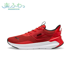 ユニセックス ソフトライド シンメトリー ランニングシューズ, For All Time Red-PUMA Black-PUMA White, extralarge-JPN