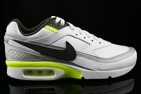 Nike Air Classic BW White Newsprint Metallic Silver Volt