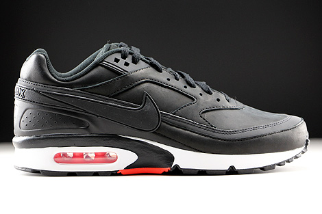 Nike Air Max BW Premium Black Bright Crimson Wolf Grey White