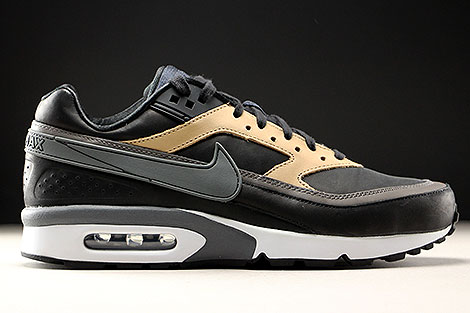 Nike Air Max BW Premium Black Dark Grey Vachetta Tan