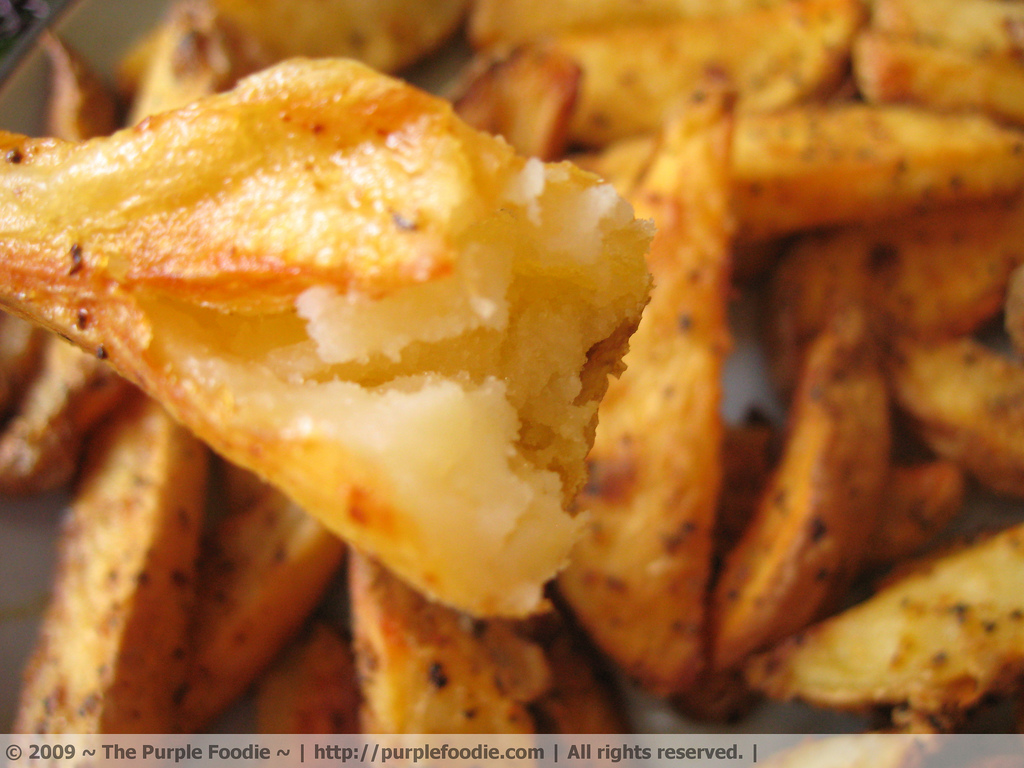 Garlicky Baked Fries