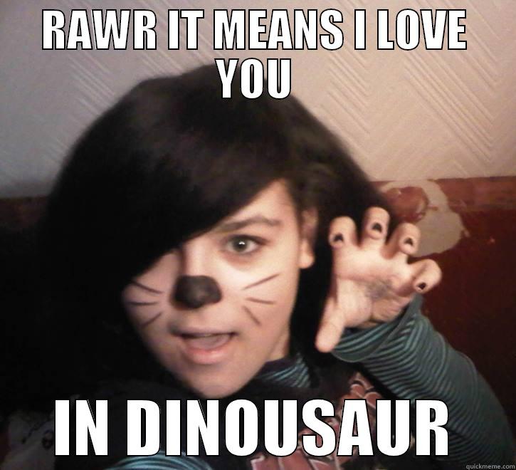 RAWR  - RAWR IT MEANS I LOVE YOU IN DINOUSAUR Misc