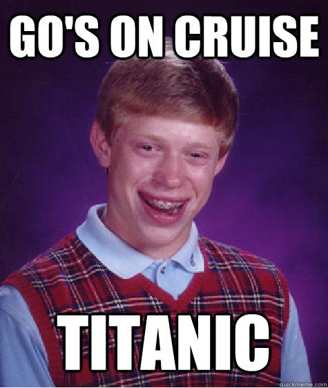 Go's on cruise TITANIC  