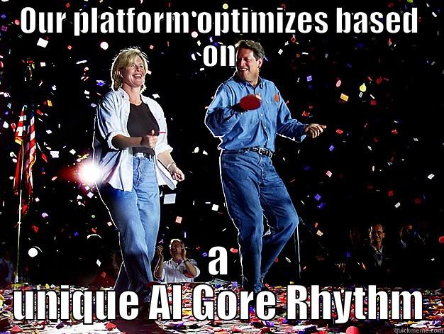 Al Gore Rhythm - OUR PLATFORM OPTIMIZES BASED ON A UNIQUE AL GORE RHYTHM Misc