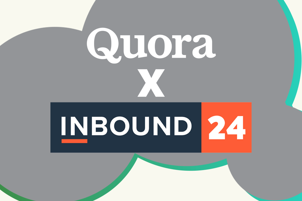 The Quora Ads team is heading to INBOUND 24!