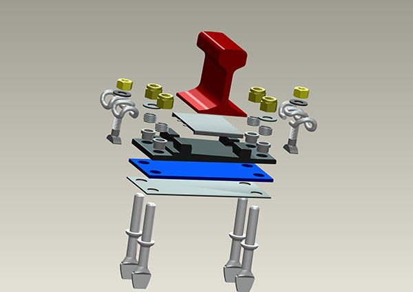 railway fasteners with high quality