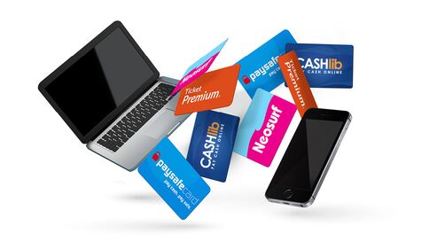 Combining several prepaid credit card codes in a single purchase