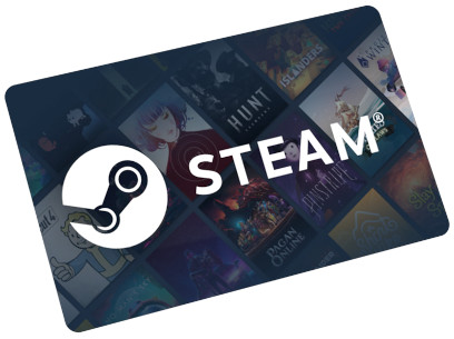 Buy a Steam gift card on Mobiletopup.co.uk