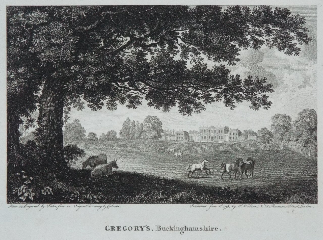 Print - Gregory's, Buckinghamshire. - 