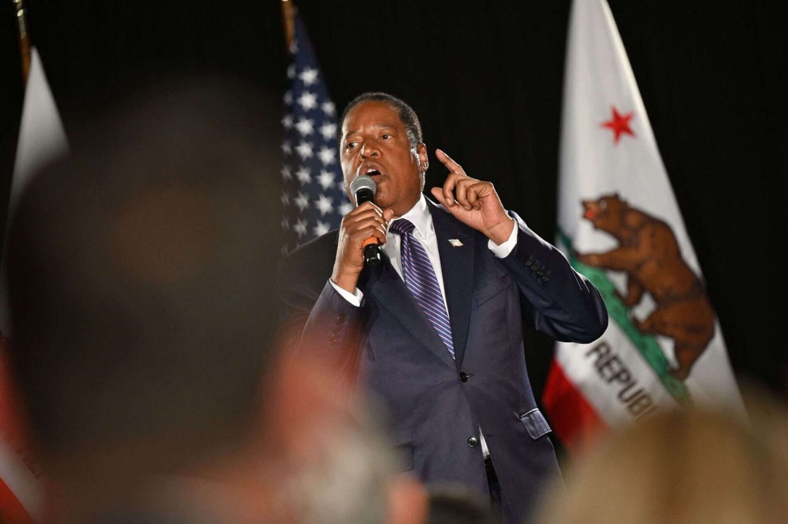 Republican Larry Elder’s base-focused campaign didn’t help him much in deep-blue California, Winston writes.