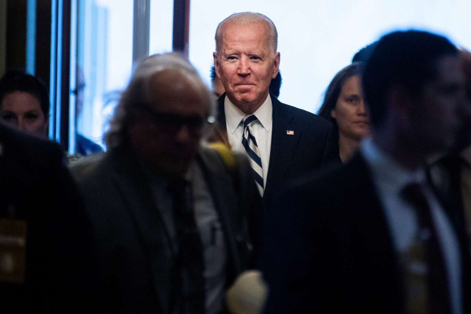 Joe Biden needs to accept that not being Donald Trump isn’t the same thing as being president, Winston writes.