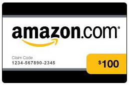 $100 Amazon Gift Certificate