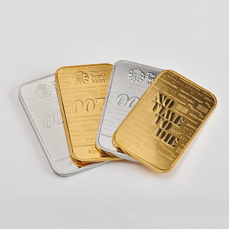 The Royal Mint launches the World’s First James Bond Bullion Bar