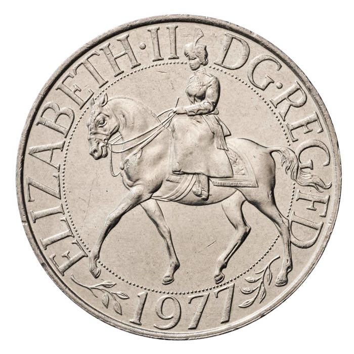 1977 Elizabeth II Crown