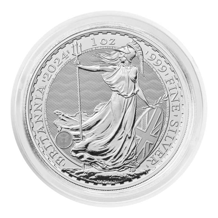 Britannia 2024 1oz Silver Bullion Coin