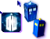 Doctor Who Tardis, Dalek, Doctor Teaser