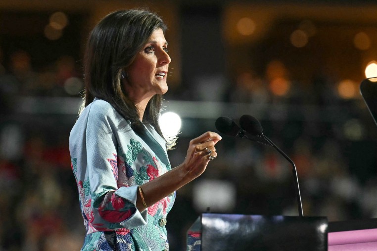 Image: politics political politician nikki haley profile