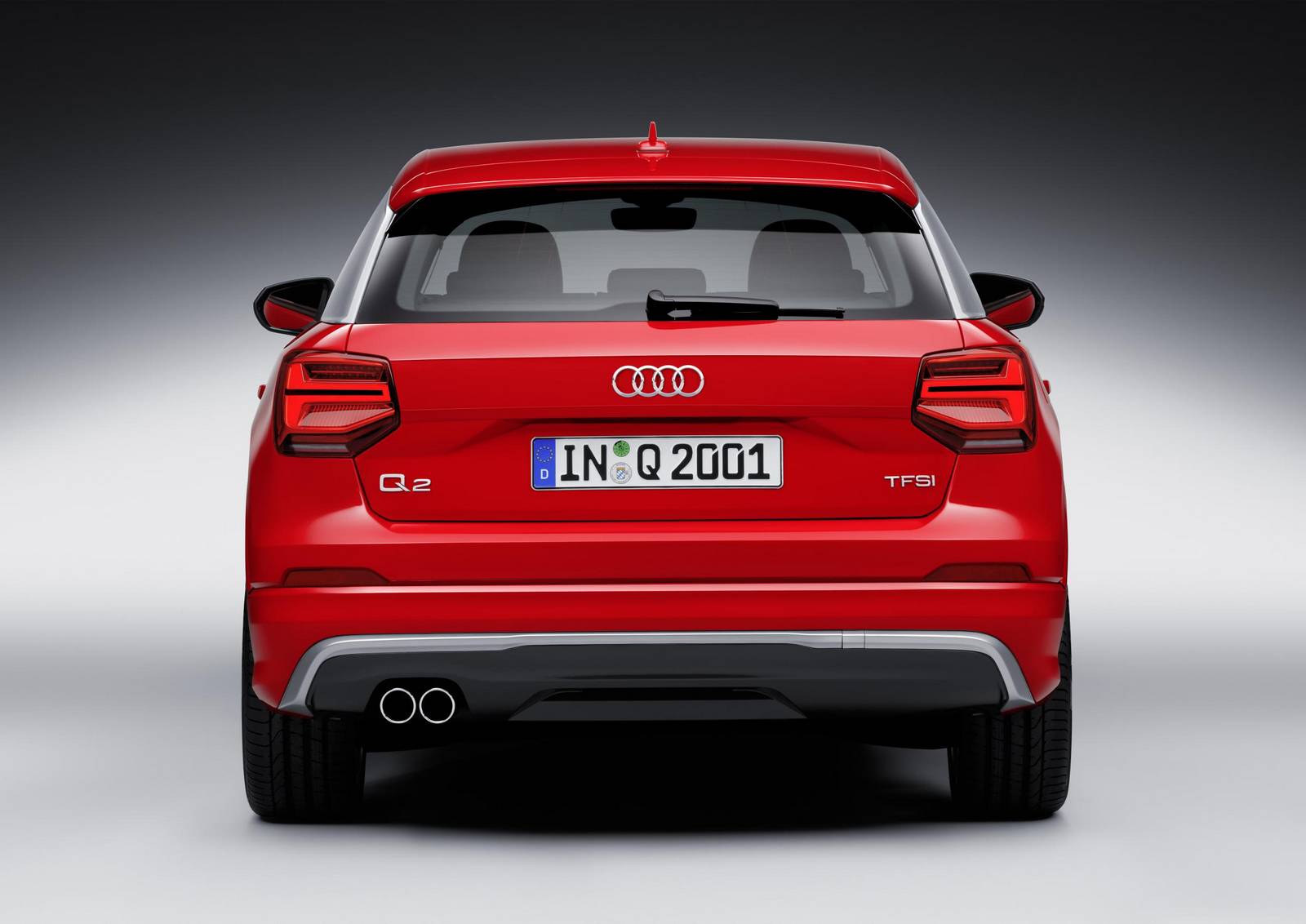 Audi Q2 Rear View