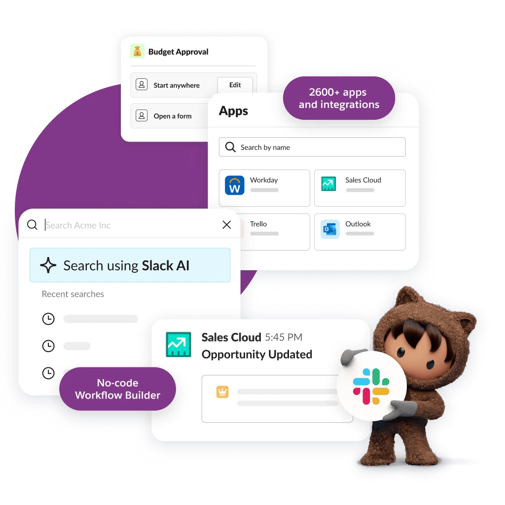 examples of Slack features