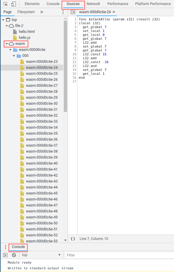 Figure 1. DevTools Window