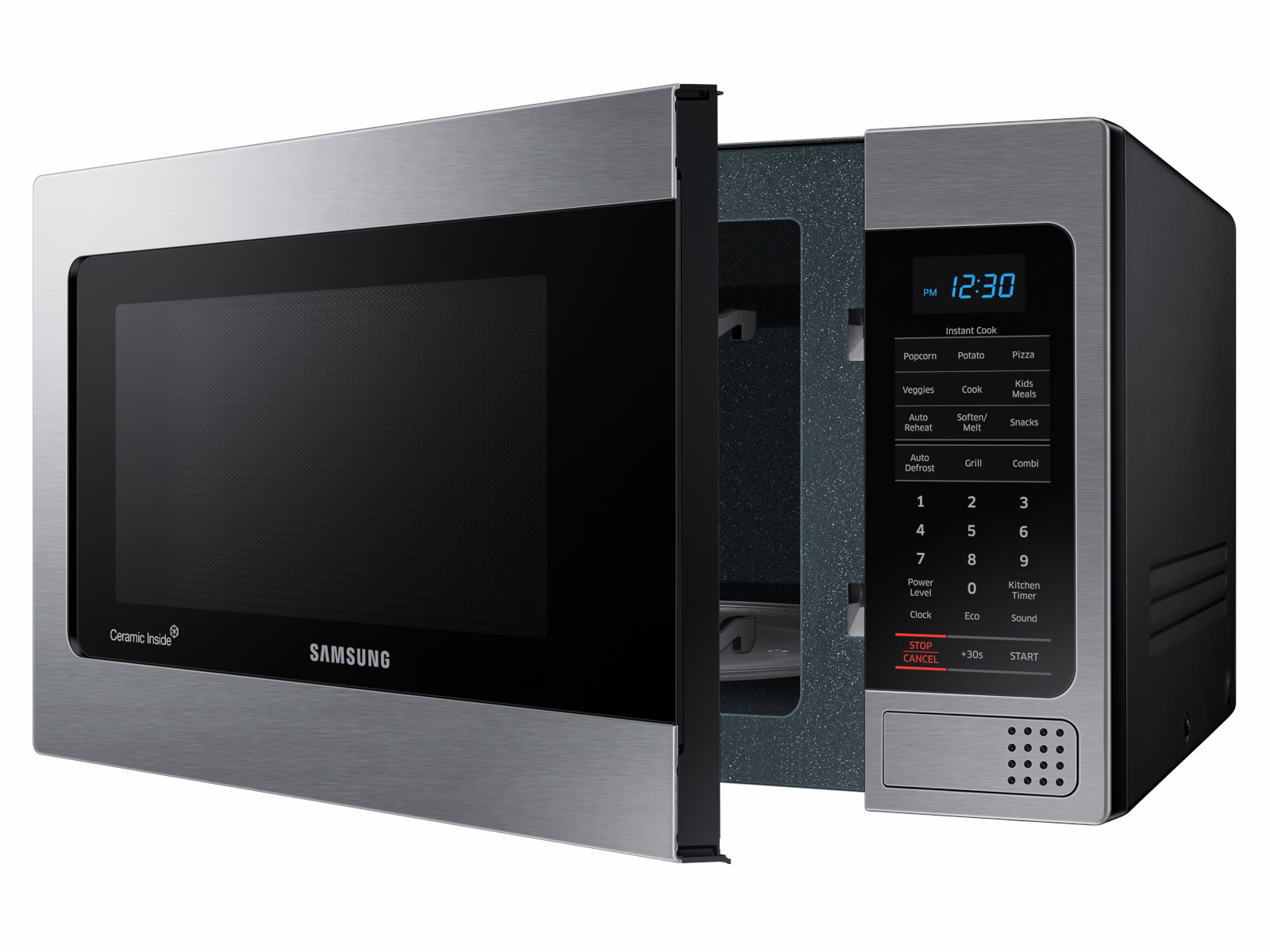 Thumbnail image of 1.1 cu. ft Countertop Microwave with Grilling Element in Stainless Steel