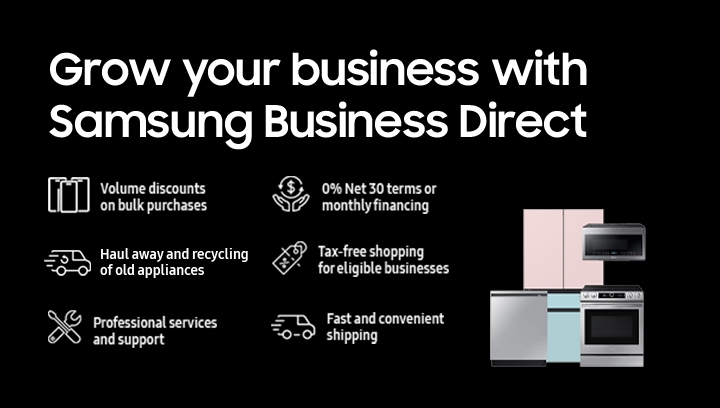 Power your business with Samsung Business Direct