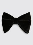 Moss Velvet Floppy Bow Tie