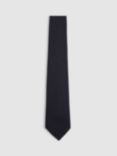 Reiss Baratti Silk Wool Blend Tie, Navy