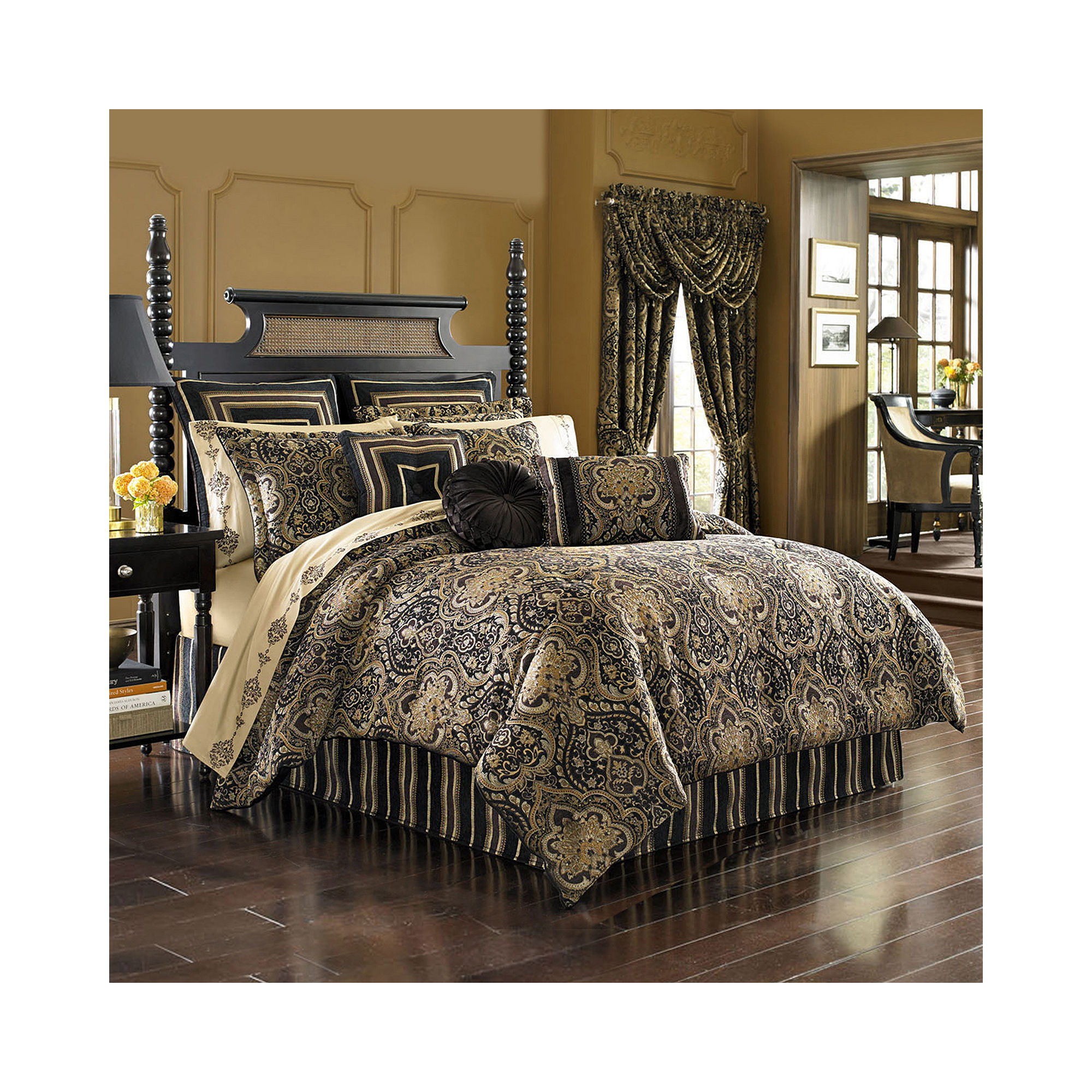 Queen Street Patrizia 4-pc. Chenille Comforter Set