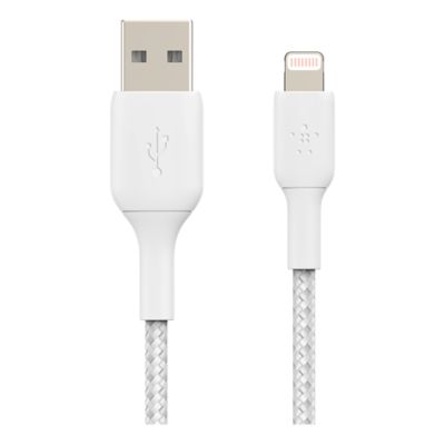 Belkin-Belkin BoostCharge Braided USB-A to Lightning Cable, 1m-slide-0