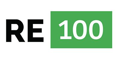 RE 100 logo