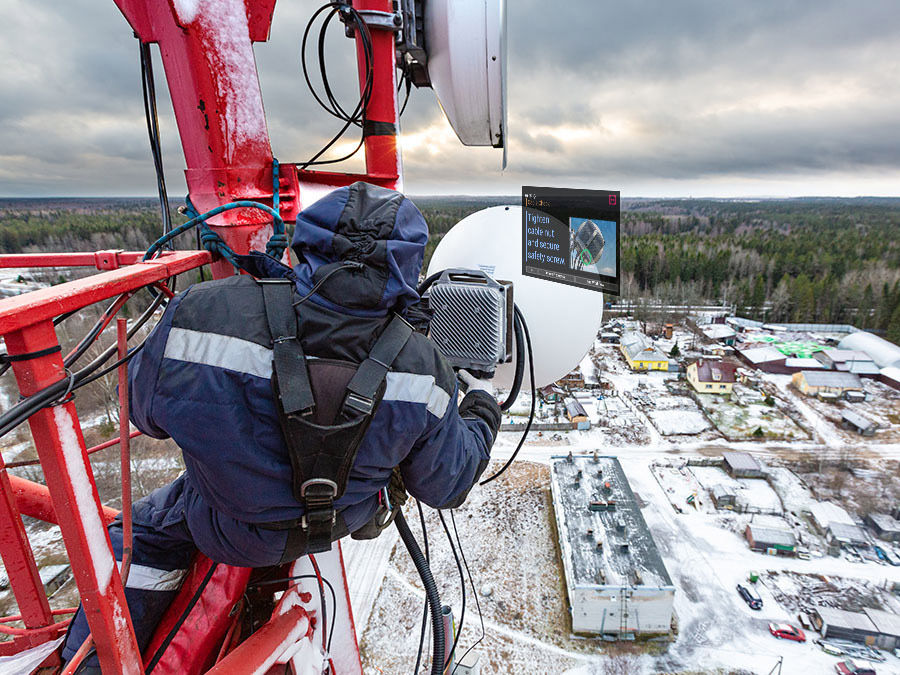 Field Service Technician using Augmented Reality