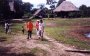 Robin, Clare and Jools at an Indian village