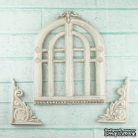 Набор украшений Old Church Window от Prima, 3 шт. - ScrapUA.com