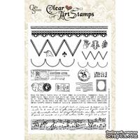 Акриловые штампы Crafty Secrets - Artsy Banner, 15х20 см