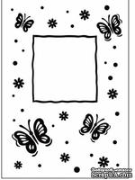 Папка для тиснения Crafts Too Embossing Folder - Butterfly Frame