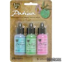 Патина Ranger - Vintaj Patina Kit Abalone, 3 штуки