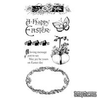 ЦЕНА СНИЖЕНА! Набор резиновых штампов Graphic 45 - Sweet Sentiments - Cling Stamp 3, 10х21 см