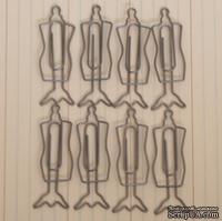 Набор скрепок от Maya Road - Dress Form Hangers, 8 шт.