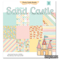 Набор бумаги для скрапбукинга от Pretty Little Studio - Sand Castle Paper Pack - ScrapUA.com