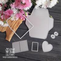 Нож для вырубки Конверт  Cu_T_001, TM ScrapBox