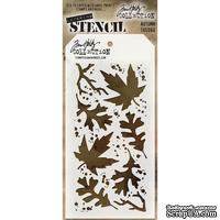 Маска Tim Holtz  - Stampers Annon Layered Stencil 4.125"X8.5" - Autumn - Осень