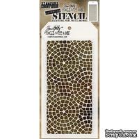 Маска Tim Holtz  - Stampers Annon Layered Stencil 4.125"X8.5" - Mosaic - Мозаика