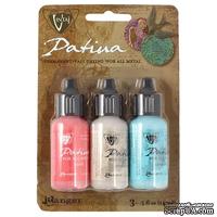 Патина Ranger - Vintaj Patinas Kit - French Riviera, 3 штуки