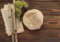 Чипборд от WOODchic - Дирижабль с парусами, 9х9 см